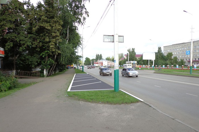 Автомобильная стоянка по ул. Липецкое шоссе